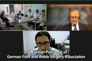 Sino-German Video Conference on Foot and Ankle Surgery