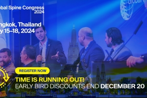 Global Spine Congress (GSC) 2024 - Register to save before the early bird registration deadline